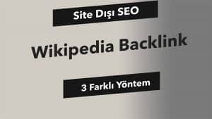 Wikipedia Backlink Nedir?