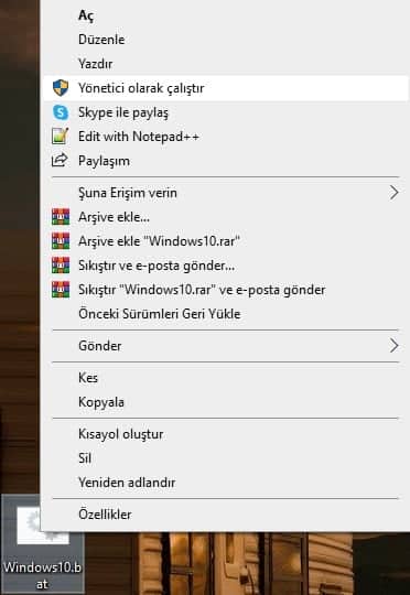 Windows 10 Orijinal Yapma