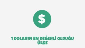 1 Doların En Değerli Olduğu Ülke - 2023