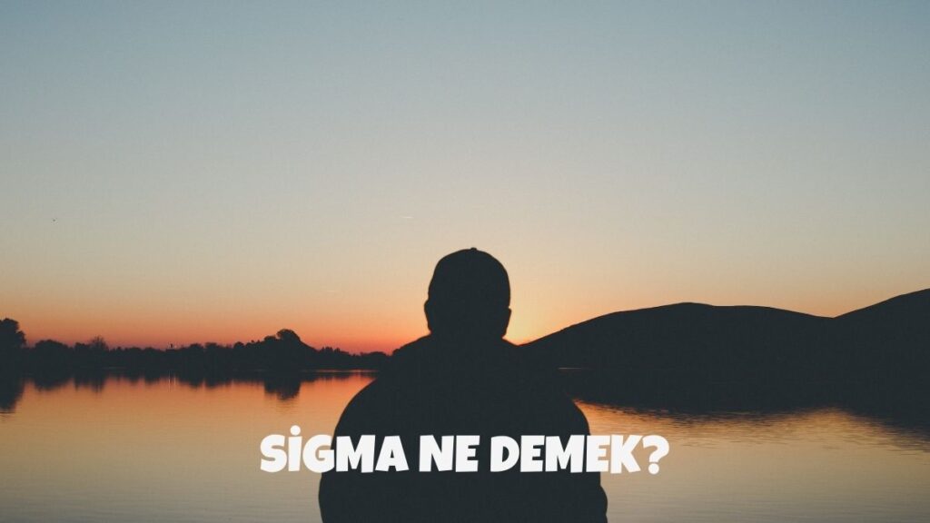 Sigma Ne Demek