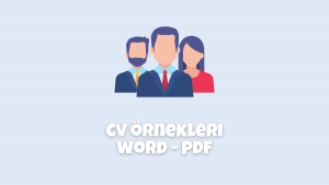 CV Örnekleri Word
