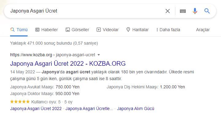 Schema ve SERP