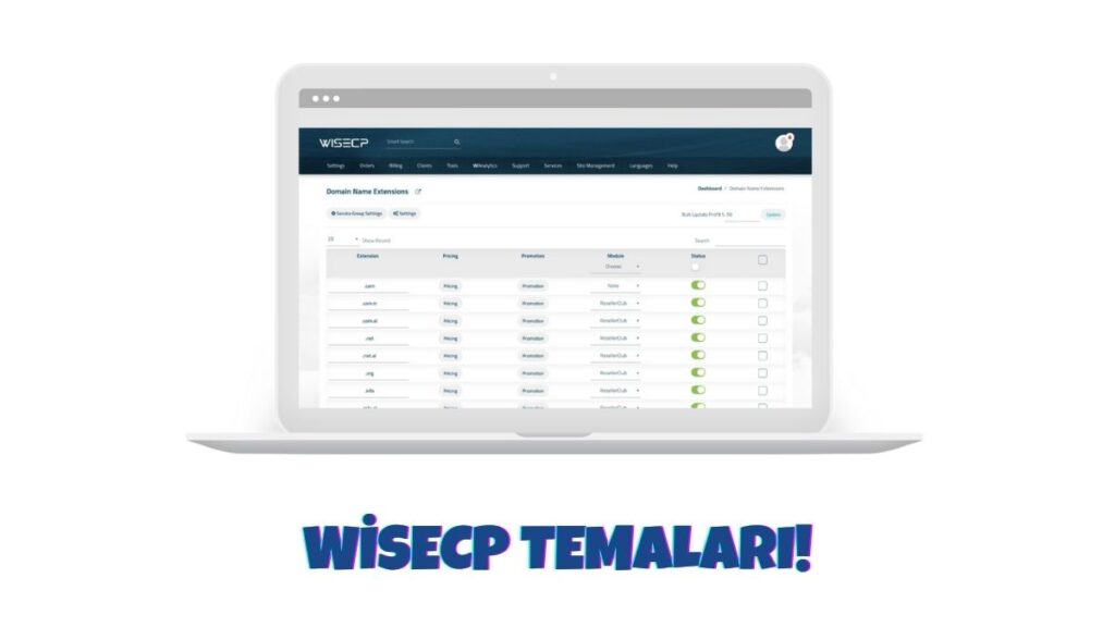 WiseCP Temaları