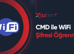 CMD ile Wifi Şifresi Öğrenme