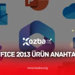 Office 2013 Ürün Anahtarı - 2025 - KOZBA