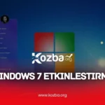 Windows 7 Etkinleştirme - 2025 - KOZBA