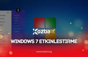 Windows 7 Etkinleştirme - 2025 - KOZBA
