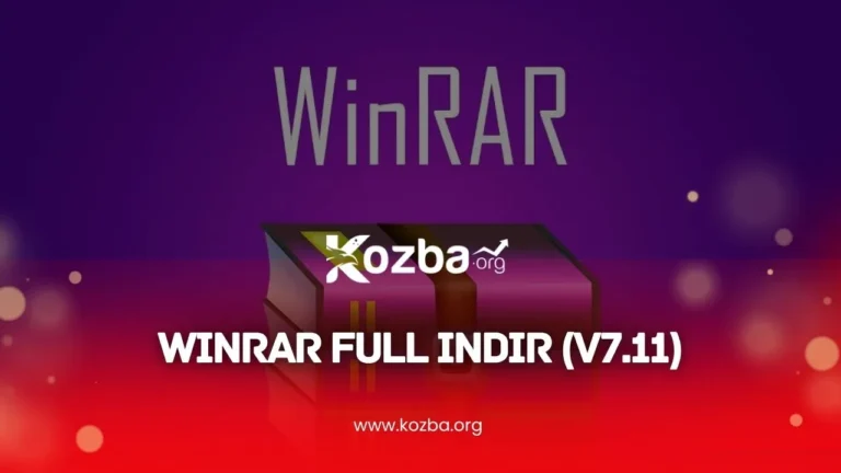 WinRAR Full İndir (v7.11) – 2025 - KOZBA