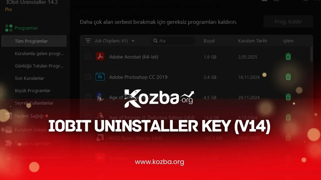iobit Uninstaller Key (v14) – 2025 iobit Uninstaller Key (v14) - 2025 - KOZBA