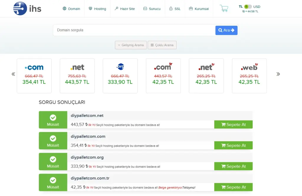 DiyPalletcom.net - Alan Adı Kaydı
