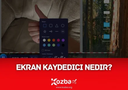 Ekran Kaydedici Nedir - 2025 - KOZBA