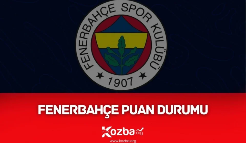 Fenerbahçe Puan Durumu - 2025 - KOZBA