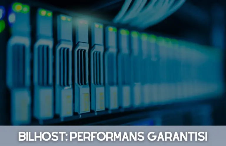 Bilhost: Web Sitelerinde Performans Garantisi Bilhost Performans Garantisi - KOZBA - 2026
