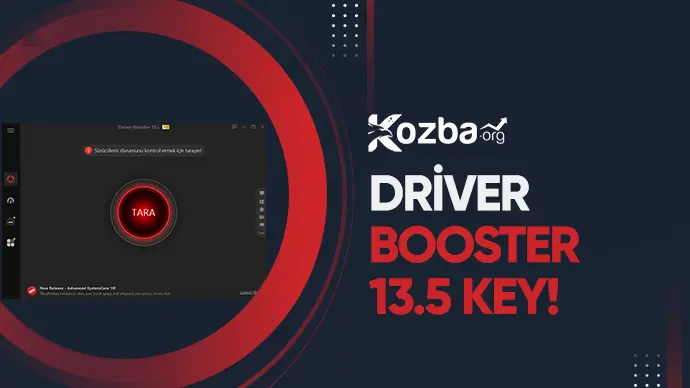 Driver Booster 13 PRO Key – 2026 – Tüm Sürümler! Driver Booster 13 Key - Ücretsiz - 2026