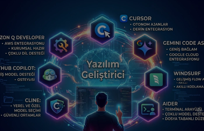 En İyi 7 AI Coding Aracı – 2026 – Tam Karşılaştırma