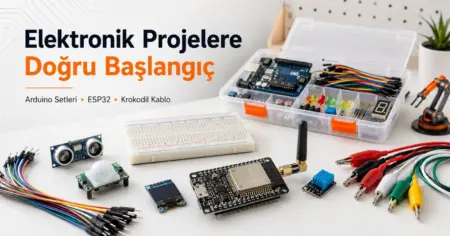 Elektronik Projelere Başlarken Doğru Ekipman Seçimi Neden Önemli